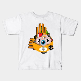 Big-eyed graffiti Kids T-Shirt